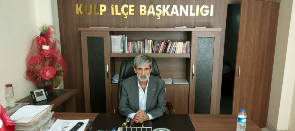 CHP KULP İLÇE BAŞKANI MEHMET İHSAN SANCAR’DAN DÜNYA ÇOCUK HAKLARI GÜNÜ MESAJI - GÜNDEM - İnternetin Ajansı