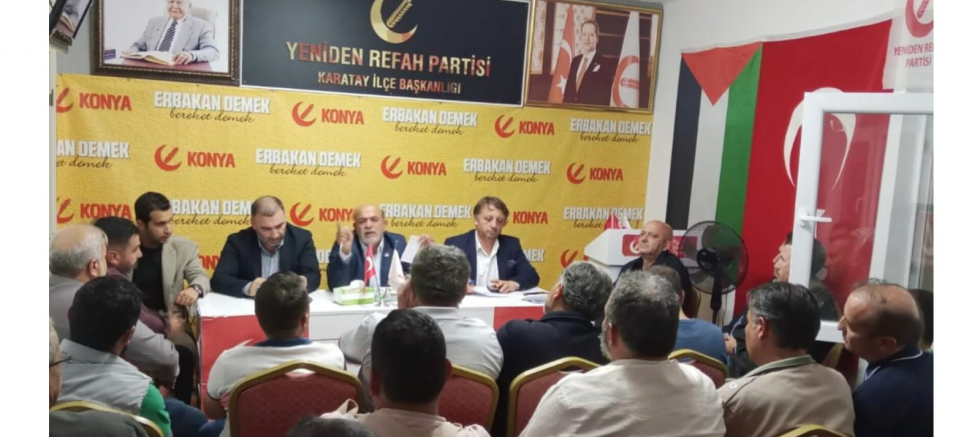 Karatay İlçe Başkanı Ali Kanat: “Bu ülkenin geleceği siyasetsiz, adaletsiz ve üretimsiz olmaz” - GÜNDEM - İnternetin Ajansı