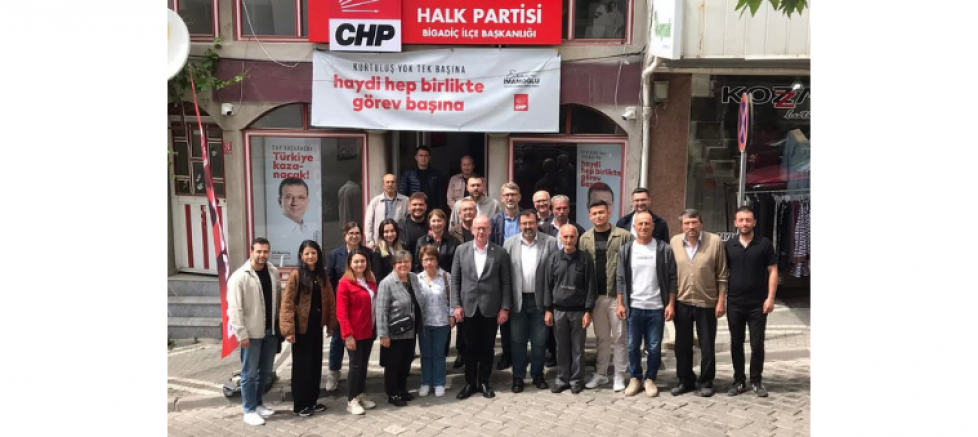 CHP Balıkesir Milletvekili Serkan Sarı'dan Bigadiç İlçe Başkanlığı’na Ziyaret - GÜNDEM - İnternetin Ajansı