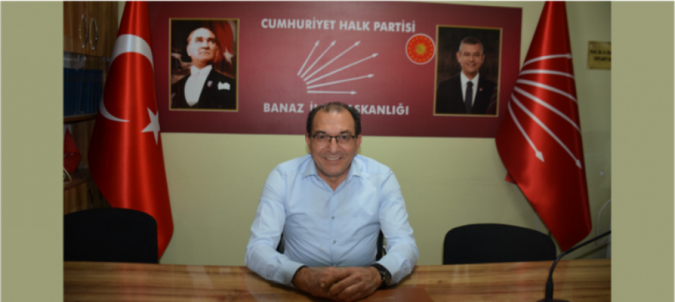 CHP BANAZ İLÇE BAŞKANI ERDOĞAN ATASOY: “SİYASİ BASKILARA KARŞI DİRENCİMİZİ ARTIRMALIYIZ” - GÜNDEM - İnternetin Ajansı