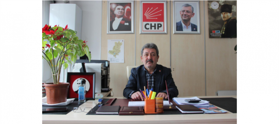 CHP HAVZA İLÇE BAŞKANI ŞENER GEÇİT: 