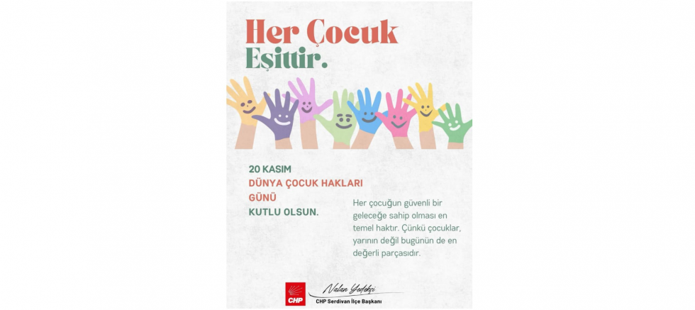 Nalan Yedekçi: “Çocukların Haklarını Korumak Hepimizin Sorumluluğudur” - GÜNDEM - İnternetin Ajansı