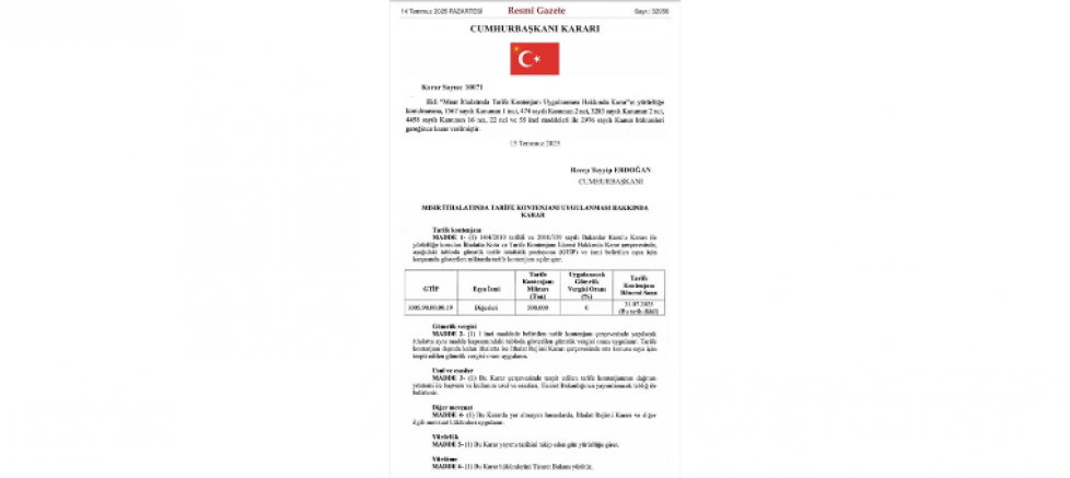 OĞUZ CAN CUROĞLU: “MISIR ÜRETİCİSİ YANGIN YERİ, İKTİDAR İTHALATTA ISRARCI” - GÜNDEM - İnternetin Ajansı