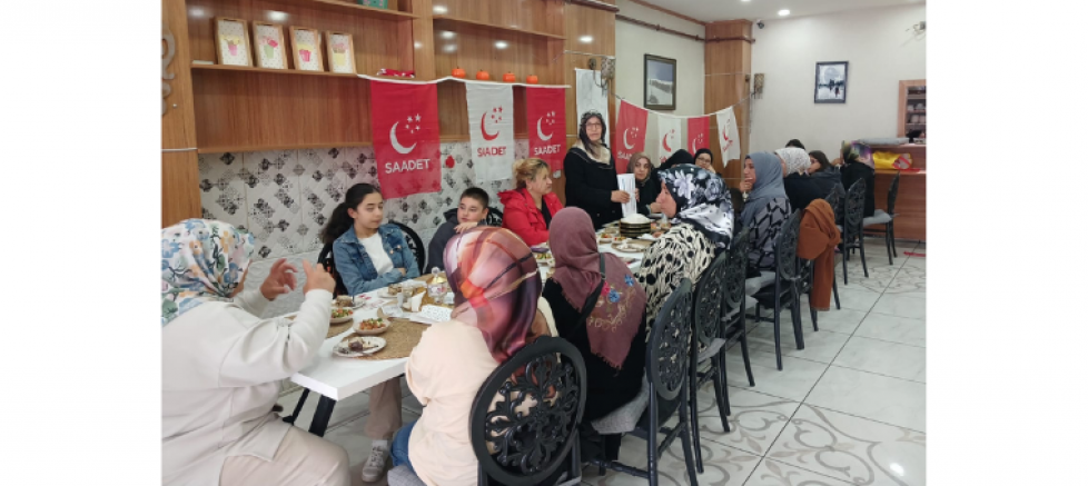 Saadet Partisi Kars Kadın Kolları'ndan İstişare ve Değerlendirme Toplantısı - GÜNDEM - İnternetin Ajansı