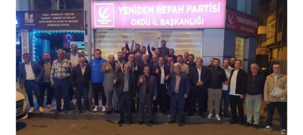 Yeniden Refah Partisi Ordu İl Başkanı Adem Ağca: “İl Yönetimimizle Sahadayız, Kararlıyız” - GÜNDEM - İnternetin Ajansı